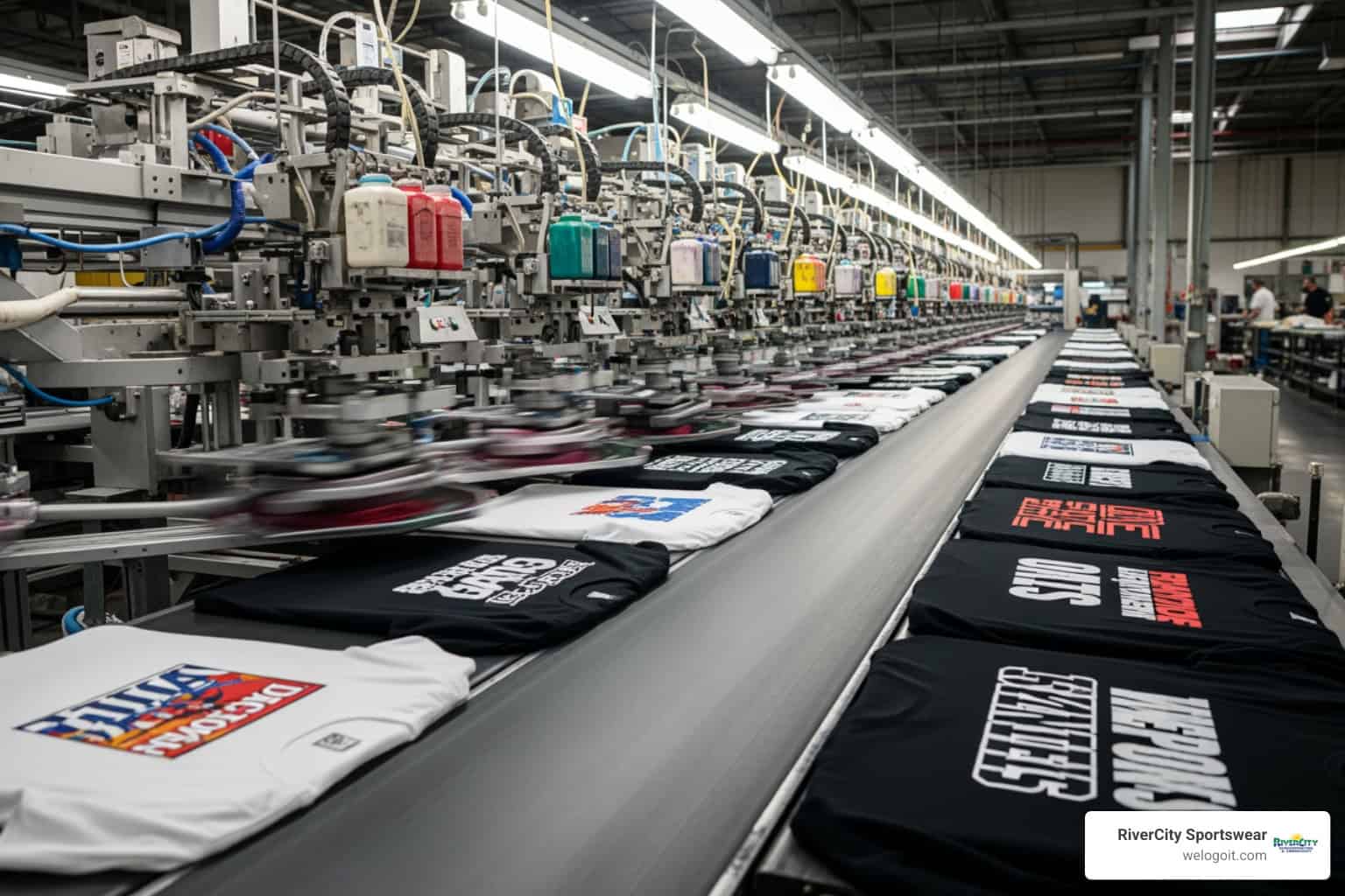high volume screen printing